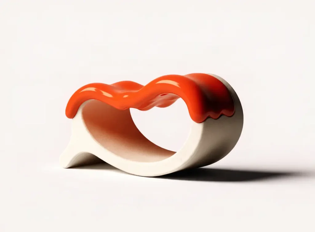Industrial design product concept render