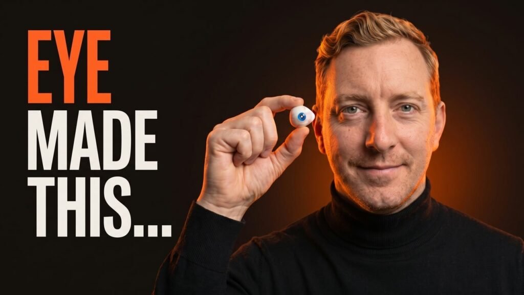Full-colour 3D printed prosthetic eye from a HeyGears G1X prototype