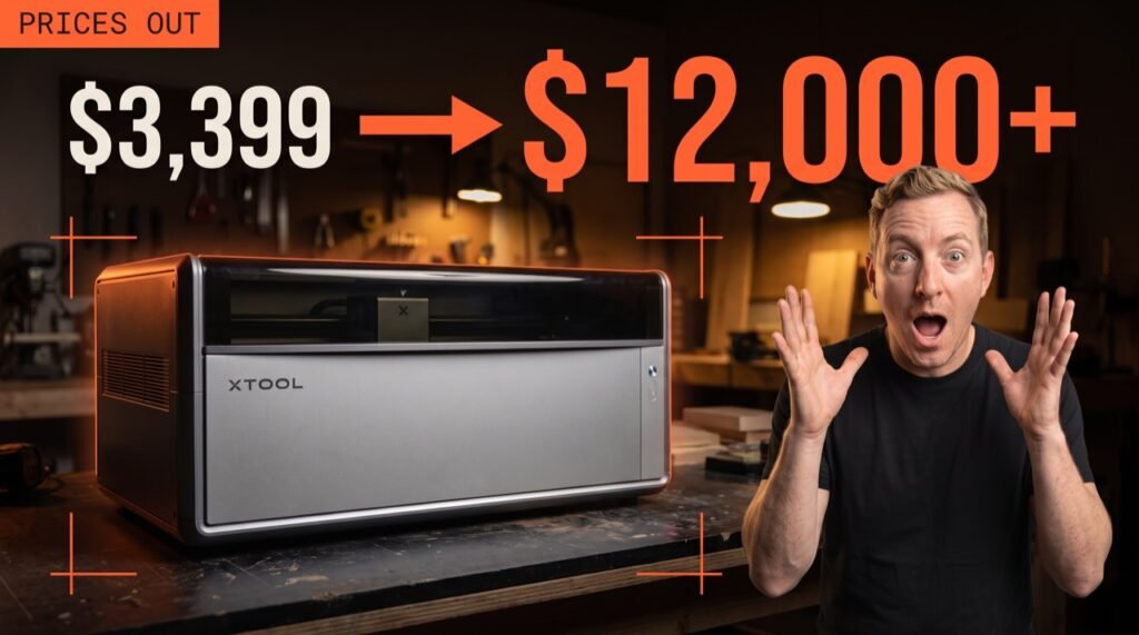 xTool X1 laser pricing breakdown